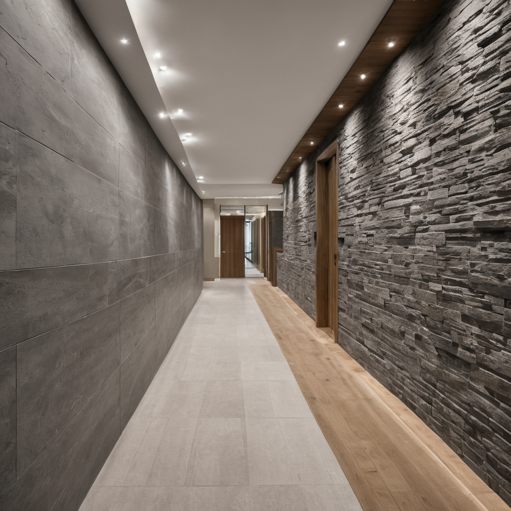 Feature-wall joints and service access should be resolved before electrical and audiovisual rough-in interior planning detail