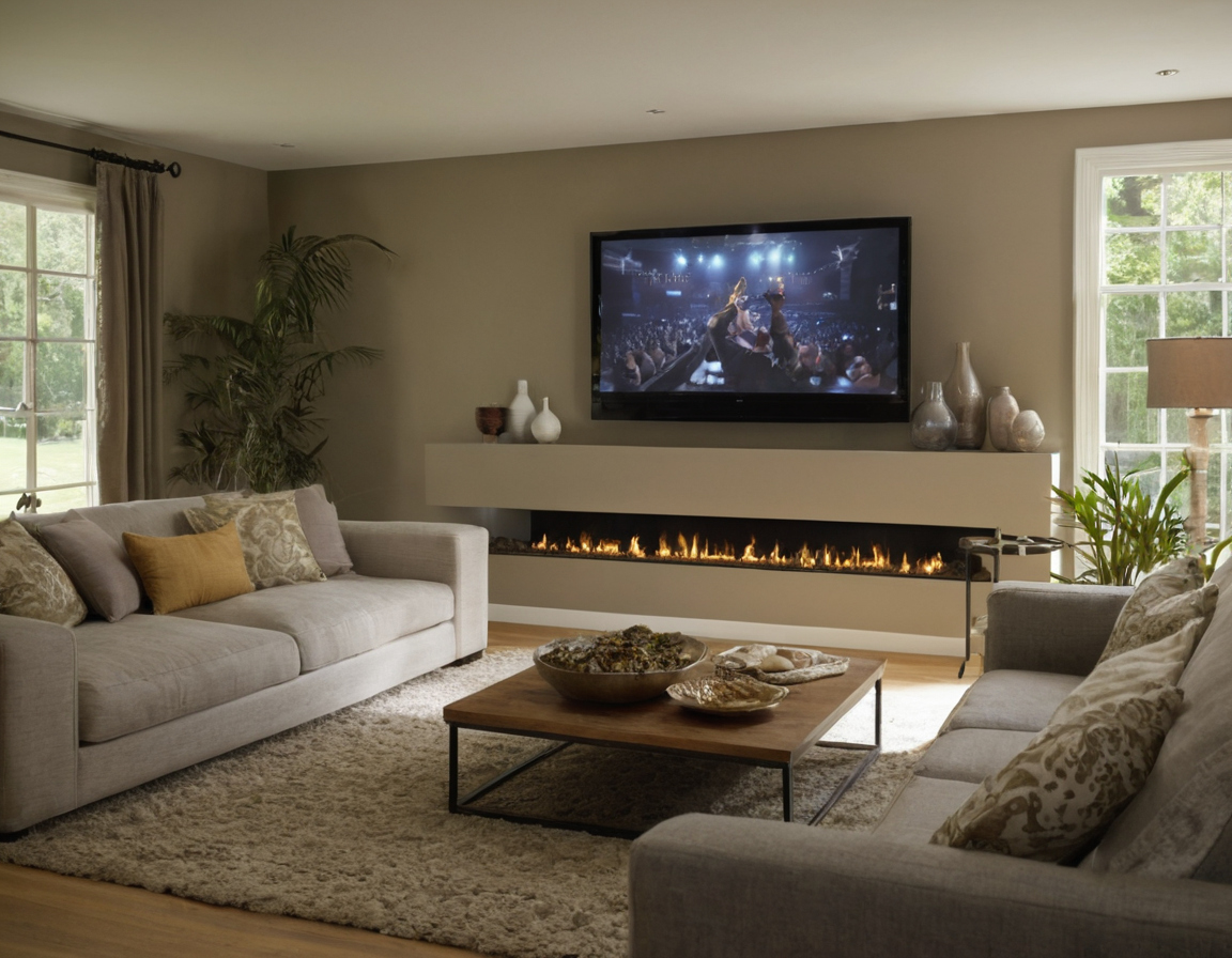 TV sightlines should determine sofa distance, screen size, and media wall position editorial visual